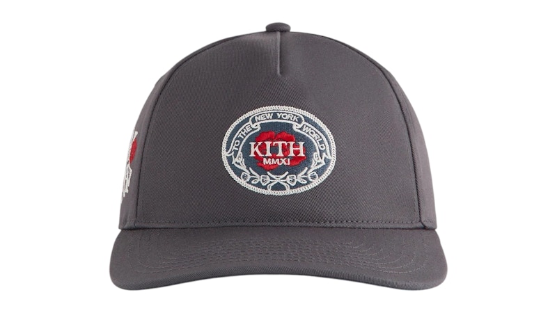 Kith Twill Bay Low Pinch Crown Snapback Machine