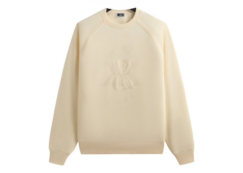 Kith Vale Raglan Crewneck Sandrift Sanddrift