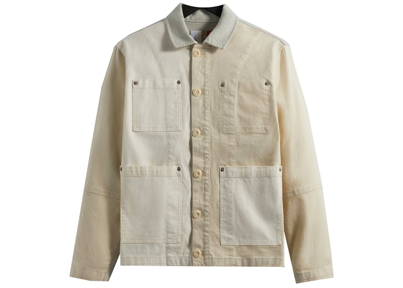 Kith Washed Canvas Willoughby Chore Jacket Sandrift Sanddrift