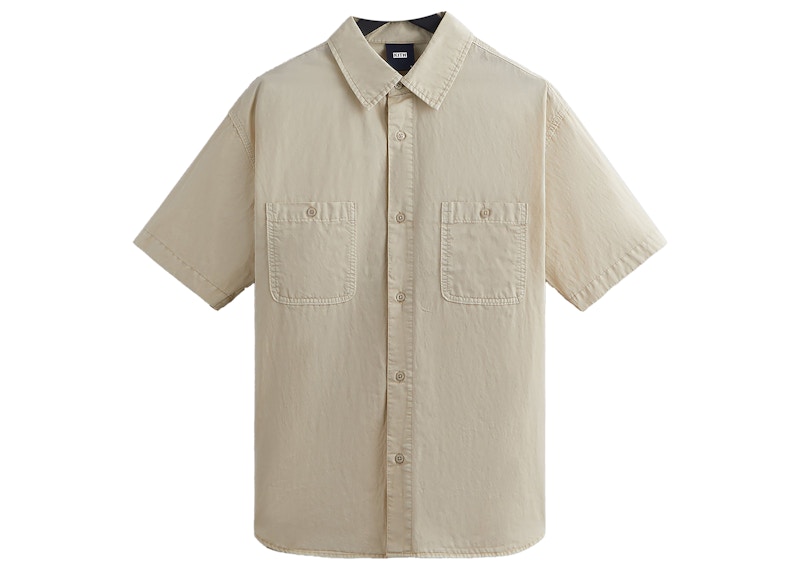 Kith Washed Cotton Apollo Shirt Oxide