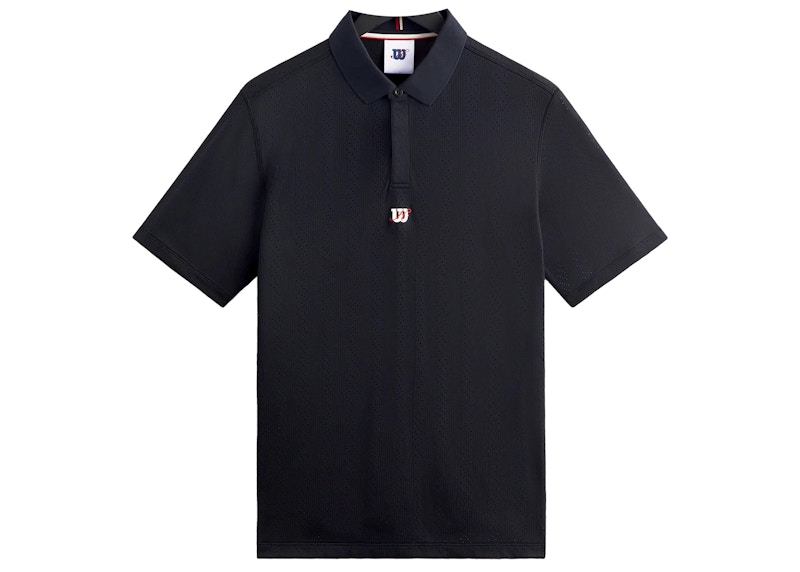 Kith Wilson Game Point Seamless Polo Zwart