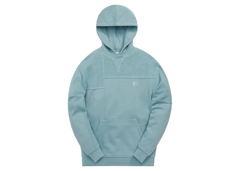 Kith for Russell Athletic Reverse Patchwork Williams II Hoodie Majestic Mastic