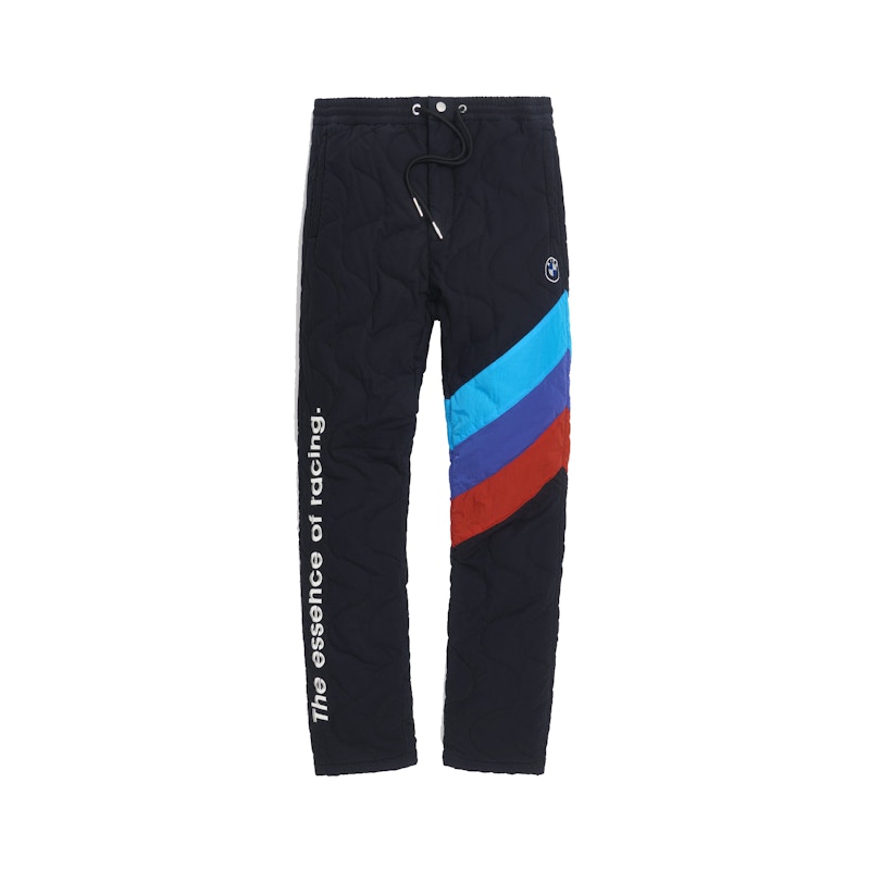 Kith x BMW Quilted Racing Pants Zwart