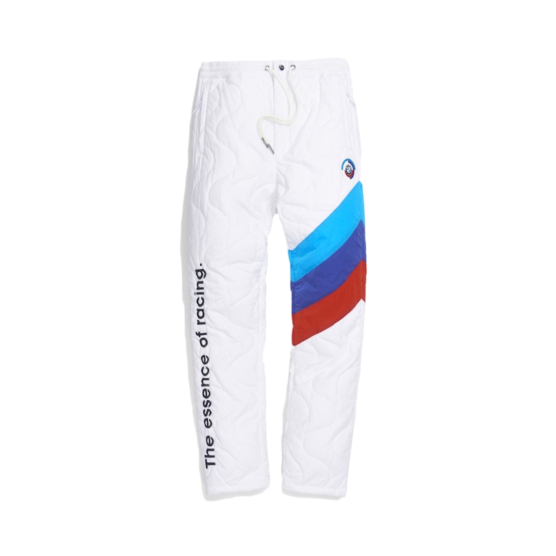 Kith x BMW Quilted Racing Pants Off Creme