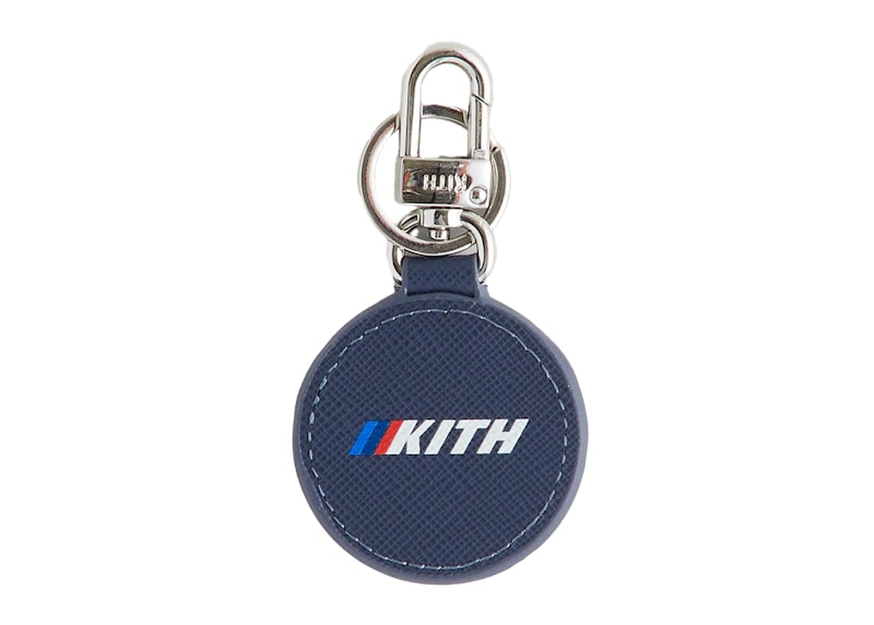 Kith x BMW Rondel Leather Keyring Techno Violet