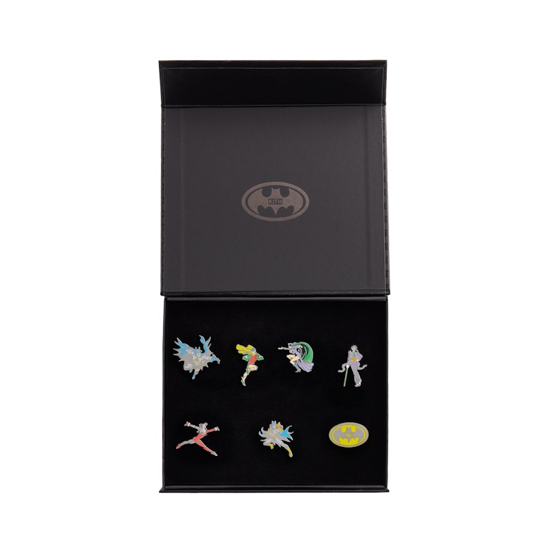 Kith x Batman Comics Pin Set