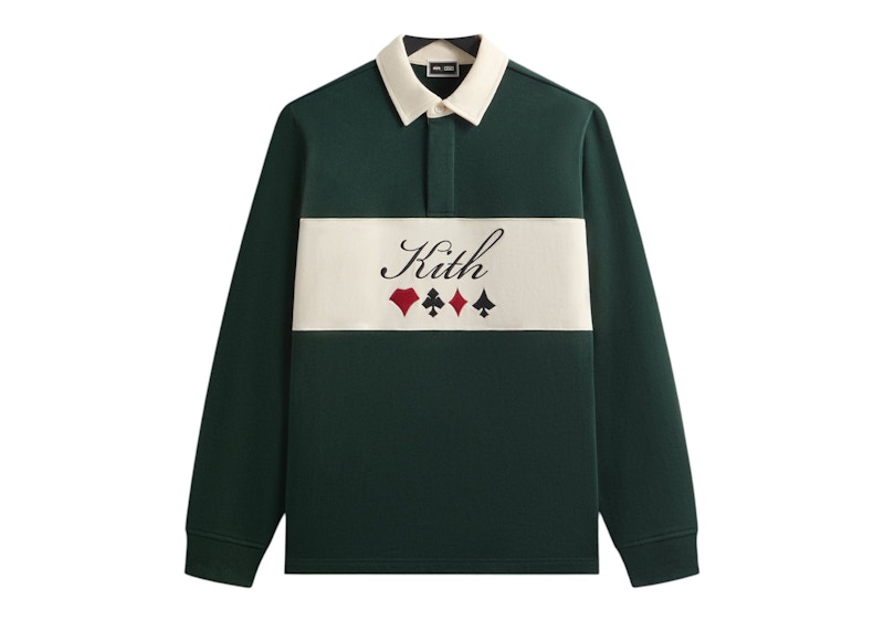Kith x Batman Joker Rugby Ivy Groen