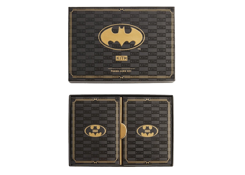 Kith x Batman Two Pack Poker Card Set