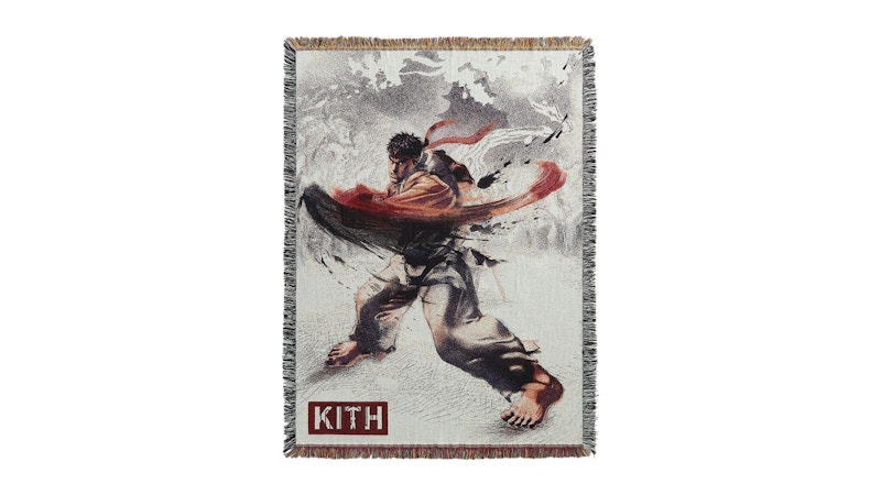 Kith x Capcom Ryu Tapestry Blanket Multi Multicolor