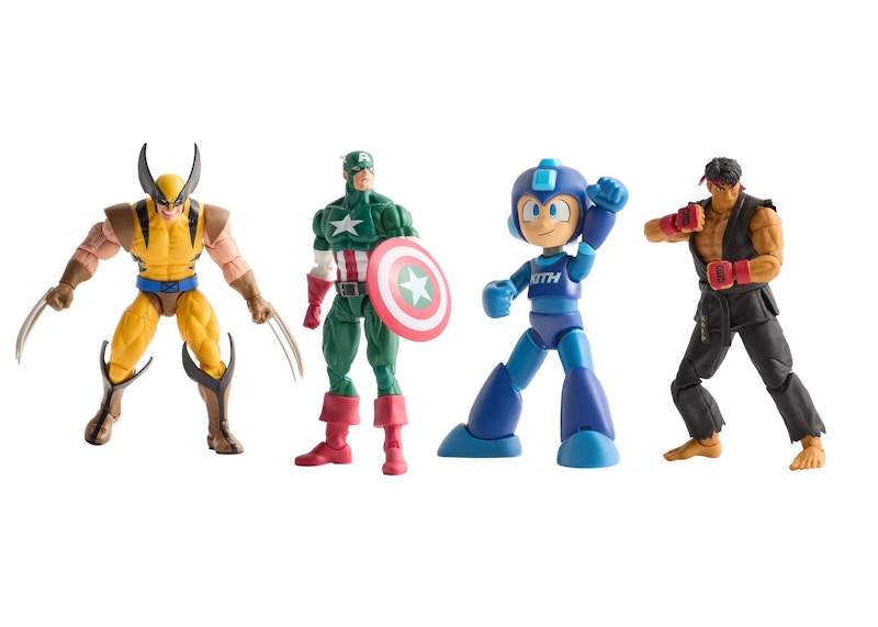 Kith x Capcom vs Marvel Figure Set of 4