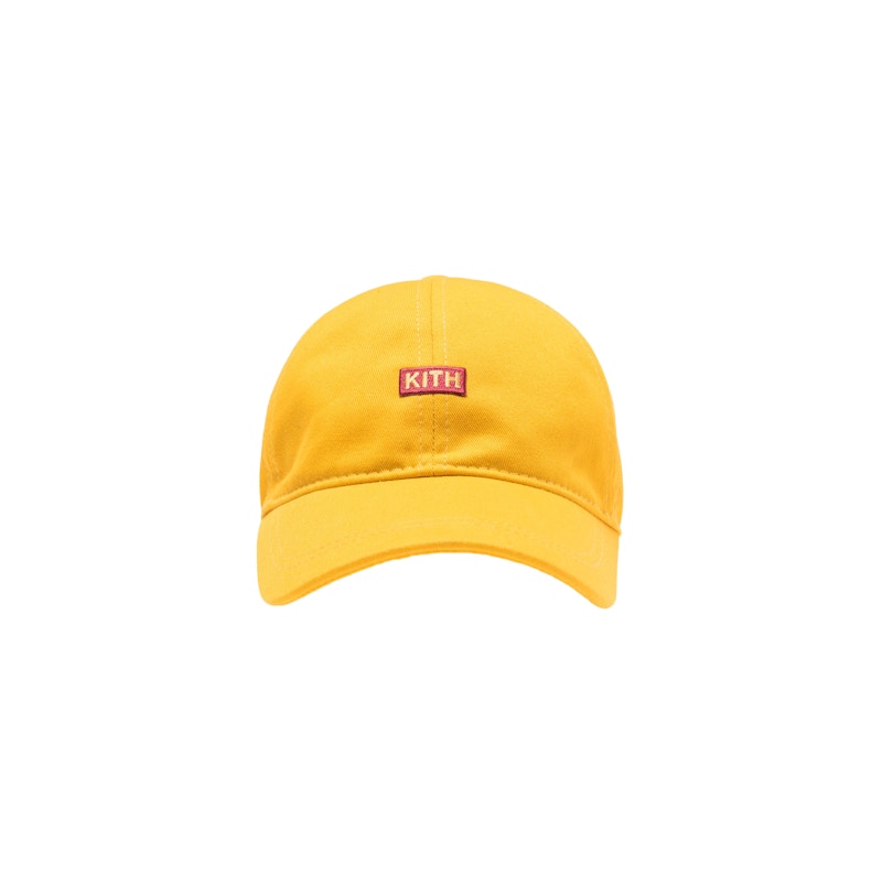 Kith x Coca-Cola Classic Logo Cap Geel