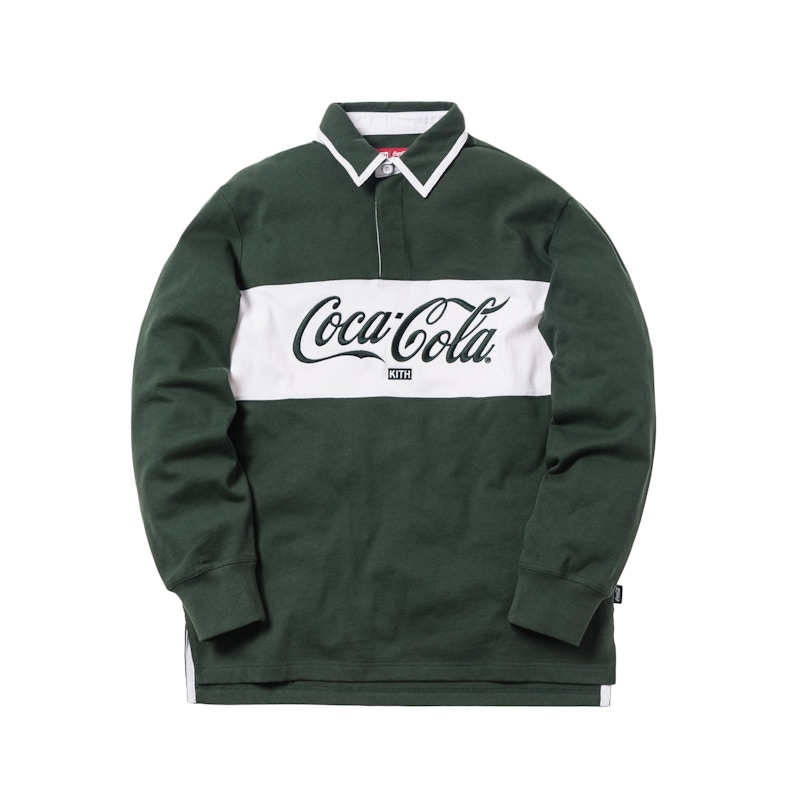 Kith x Coca-Cola Classic Rugby Groen