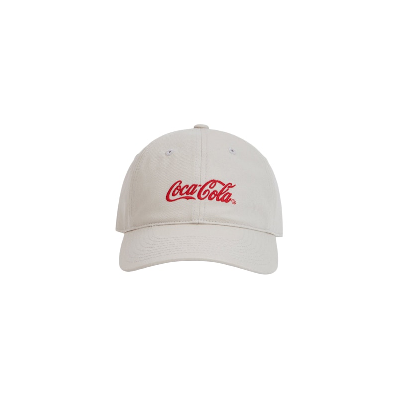 Kith x Coca-Cola Logo Cap Sand Creme