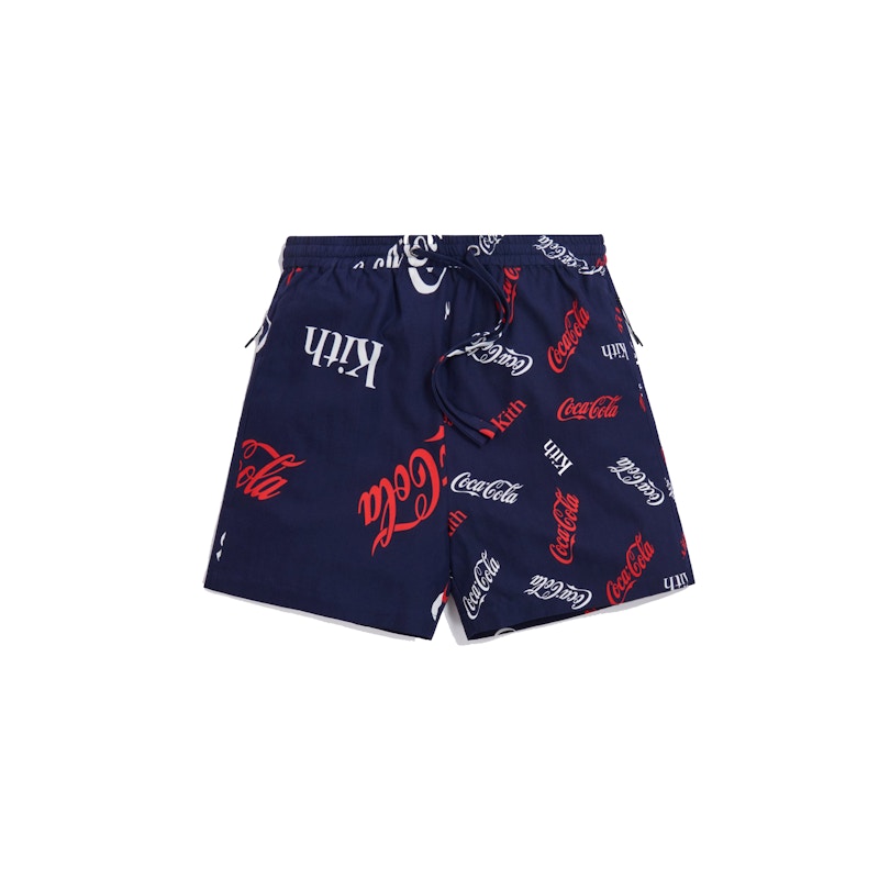 Kith x Coca-Cola Printed Short Blauw