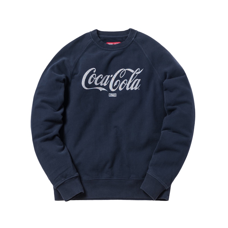 Kith x Coca-Cola Rugby Crewneck Blauw