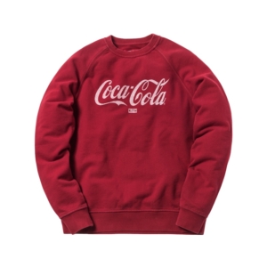 Kith x Coca-Cola Rugby Crewneck Rood