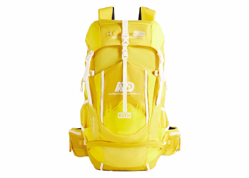 Kith x Columbia 37L Backpack Bright Geel