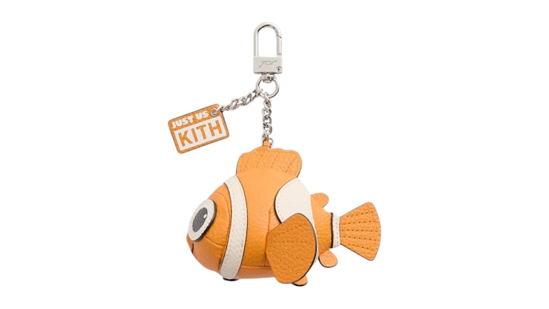 Kith x Disney Pixar Finding Nemo Leather Key Charm Multicolor
