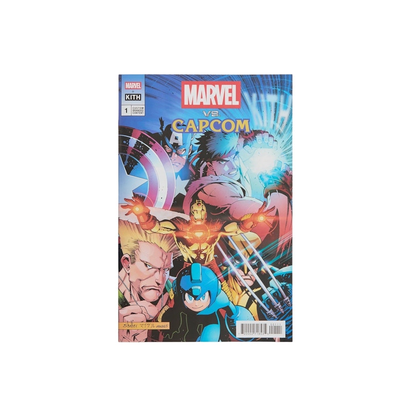 Kith x Marvel vs Capcom Comic Book