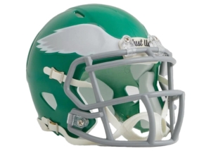 Kith x NFL Riddell Eagles Speed Mini Helmet Helmet Multicolor