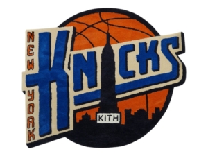 Kith x New York Knicks Logo Rug Multi Multicolor