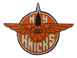 Kith x New York Knicks Wingman Logo Rug Multi Multicolor
