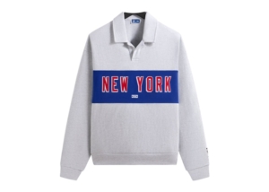 Kith x New York Rangers New York Nelson Rugby Light Heather Grijs