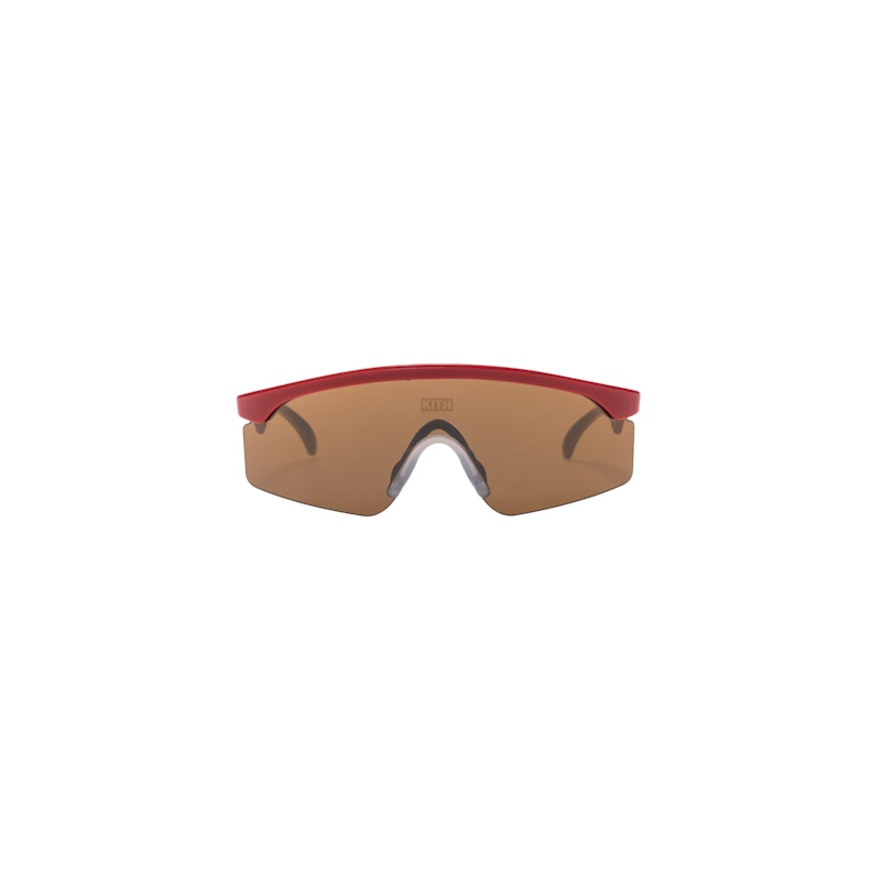 Kith x Oakley Razorblade Sunglasses Rood