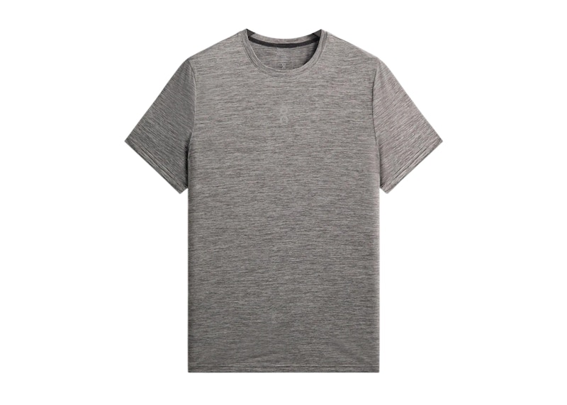 Kith x On Core Tee Heather Grijs