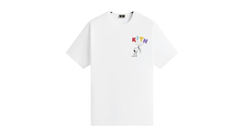 Kith x Peanuts Balloon Tee Wit