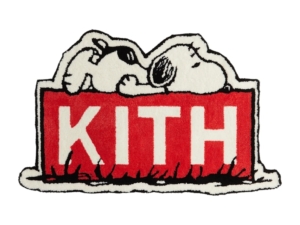 Kith x Peanuts Classic Logo Area Rug Multi