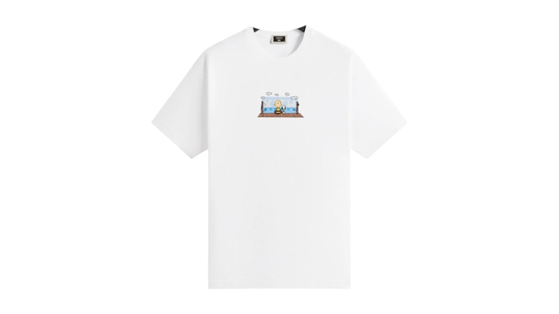 Kith x Peanuts Ocean View Classic Logo Tee Wit
