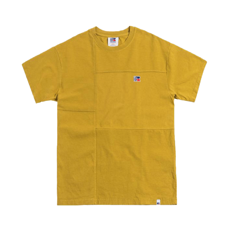 Kith x Russell Athletic Reverse Tee Honey Goud