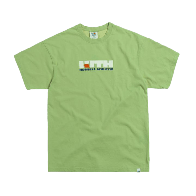 Kith x Russell Athletic Varsity Logo Tee Mistletoe