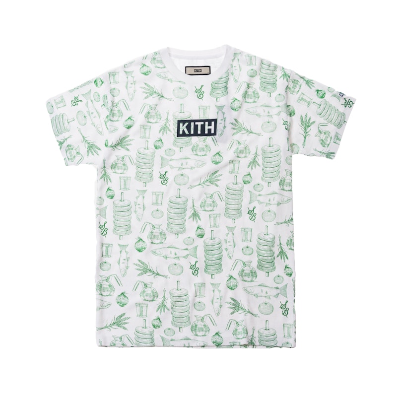 Kith x Sadelles All Over Tee Wit