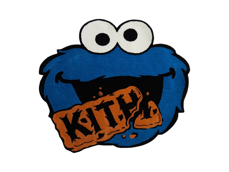 Kith x Sesame Street Cookie Monster Rug Chicory