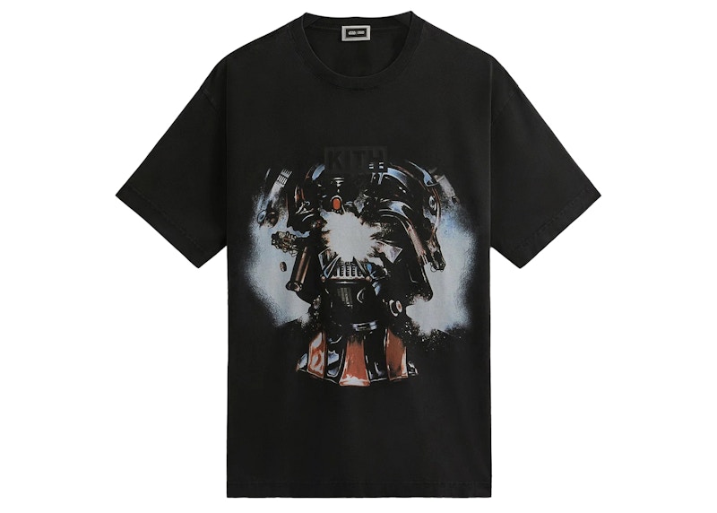 Kith x STAR WARS Exploding Darth Vader Vintage Tee PH Zwart