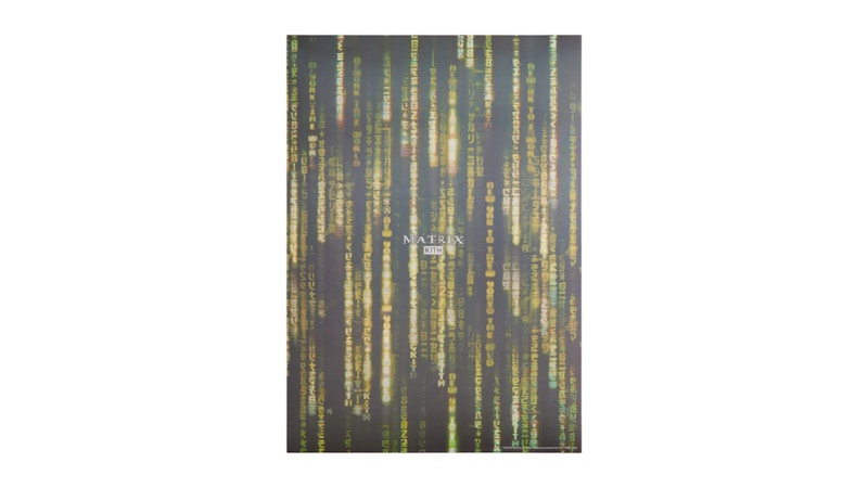 Kith x The Matrix Lenticular Poster