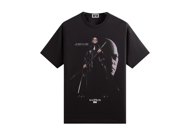 Kith x The Matrix Morpheus Tee Zwart