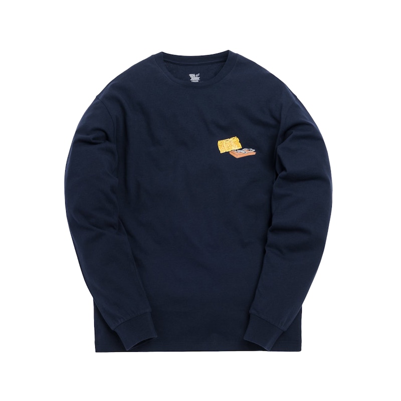 Kith x Tom & Jerry L/S Cheese Tee Blauw