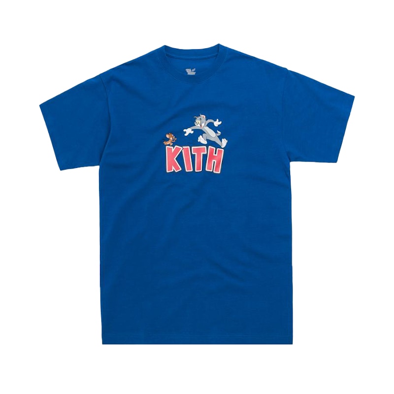Kith x Tom & Jerry Tee Royal Blauw