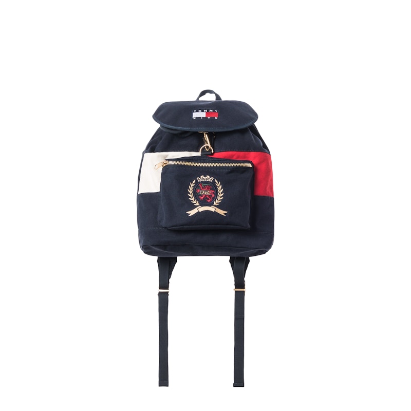 Kith x Tommy Hilfiger Canvas Rucksack Blauw