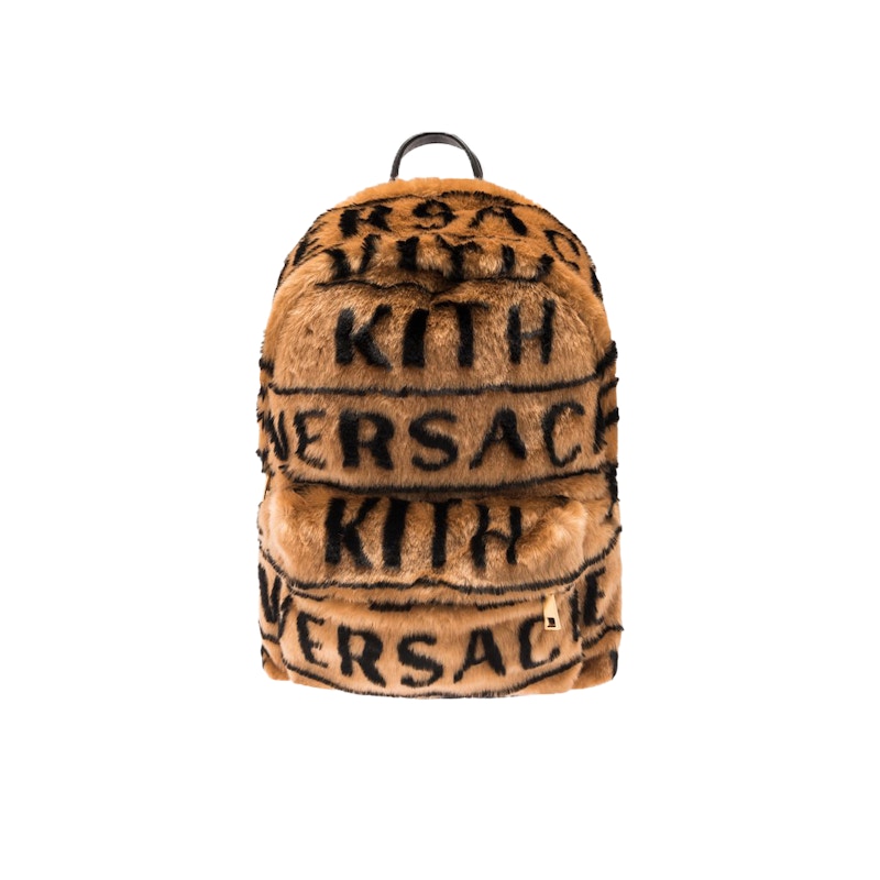 Kith x Versace Fur Backpack Bruin