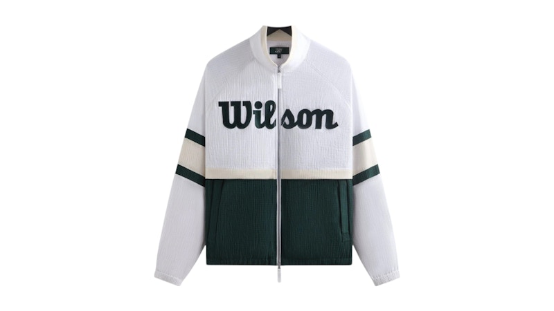 Kith x Wilson Dobby Track Jacket Wit