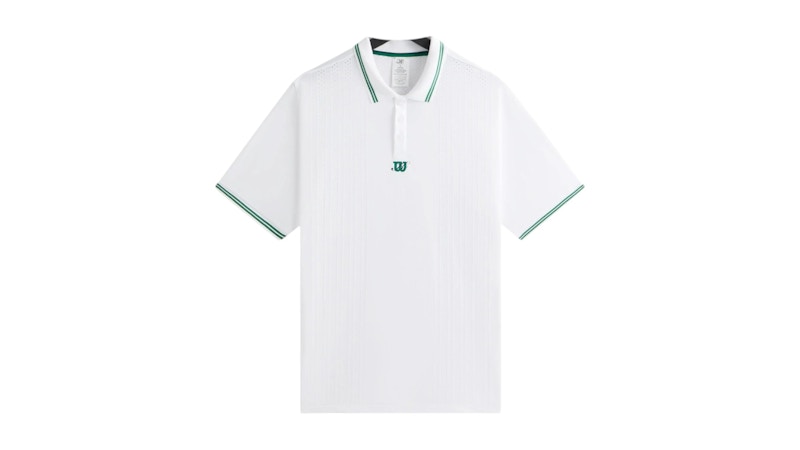 Kith x Wilson Renshaw Court Polo Wit