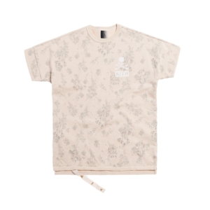 Kith x mastermind WORLD Reverse Floral Tee Turtle Dove Turtledove