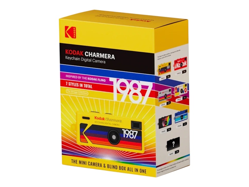 Kodak CHARMERA Digital Camera Keychain Single Blind Box