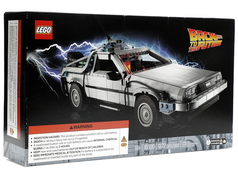 LEGO Back to the Future Delorean Time Machine Set 10300