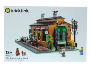 LEGO Bricklink Designer Program Old Train Engine Shed 910033