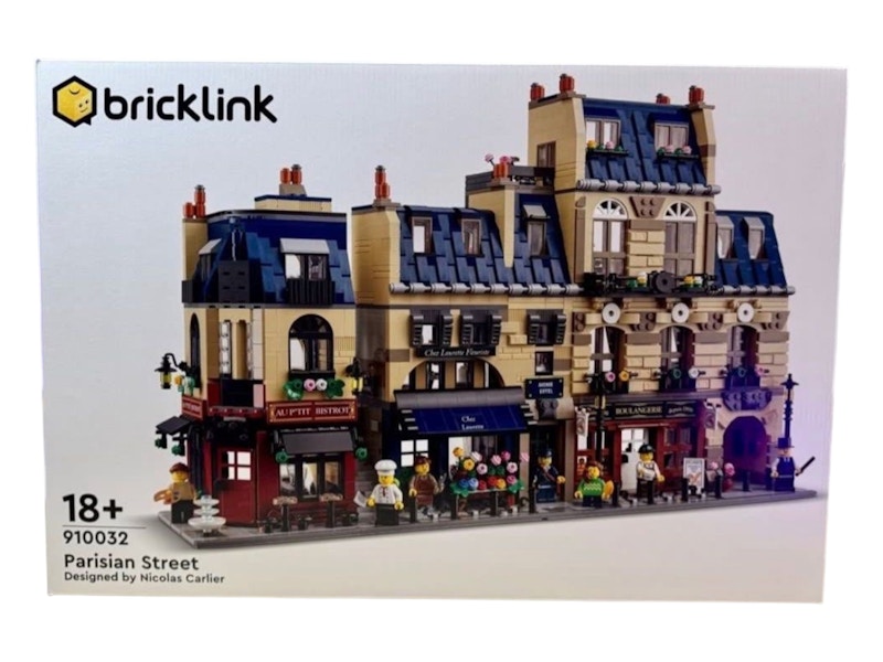 LEGO Bricklink Designer Program Parisian Street 910032